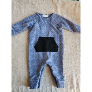 Miles infant one piece long sleeve romper size 3 months